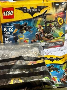 LEGO The Batman Movie "Scarecrow Fearful Face-off" 70913 INCL: Everything